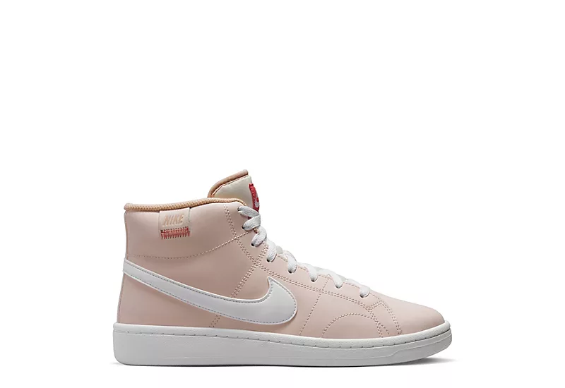 Nike Womens Court Royale 2 Mid Sneaker - Pale Pink 2 Nike Womens Court Royale 2 Mid Sneaker - Pale Pink - Image 2