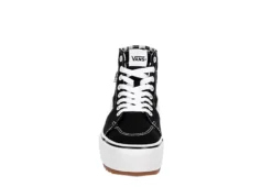 Vans Womens Filmore High Top Tapered Platform Sneaker - Black -Comfy Steps Sales Store US 01 401517 02