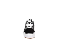 Vans Womens Seldan Platform Sneaker - Black -Comfy Steps Sales Store US 01 401521 02