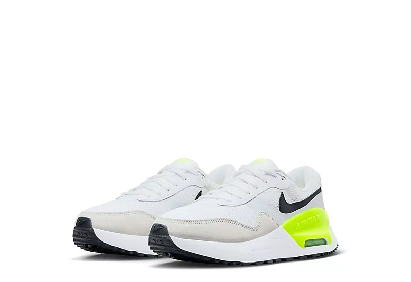 Nike Womens Air Max Systm Sneaker - White 1 Nike Womens Air Max Systm Sneaker - White