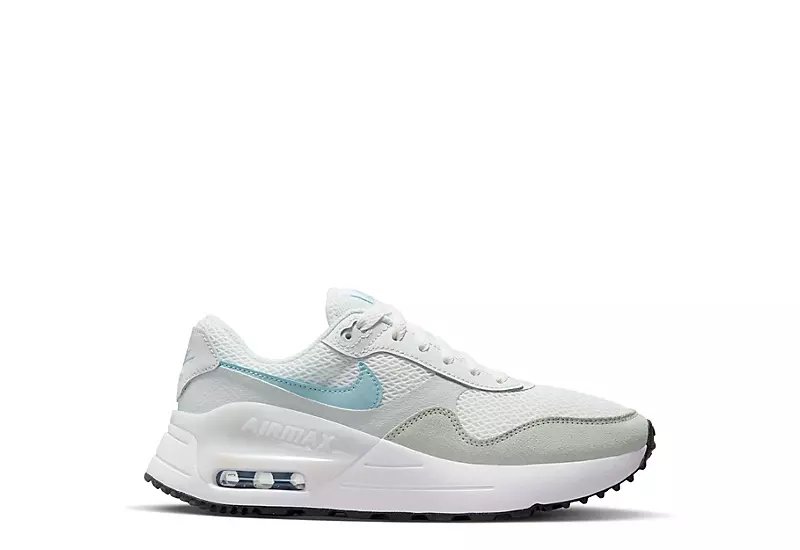 Nike Womens Air Max Systm Sneaker - White 2 Nike Womens Air Max Systm Sneaker - White - Image 2
