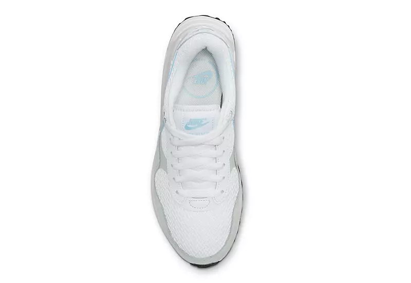 Nike Womens Air Max Systm Sneaker - White 5 Nike Womens Air Max Systm Sneaker - White - Image 5