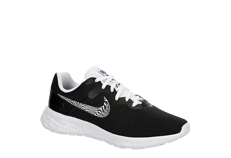 Nike Womens Revolution 6 Running Shoe - Black 1 Nike Womens Revolution 6 Running Shoe - Black