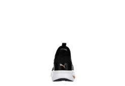 Puma Womens Softride Enzo Evo Slip-on Sneaker - Black -Comfy Steps Sales Store US 01 401663 04