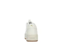 Puma Womens Karmen Rebelle Platform Sneaker - Off White -Comfy Steps Sales Store US 01 401672 04