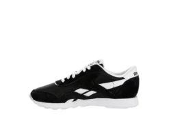 Reebok Womens Cl Nylon Sneaker - Black -Comfy Steps Sales Store US 01 401685 03