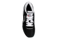 Reebok Womens Cl Nylon Sneaker - Black -Comfy Steps Sales Store US 01 401685 05