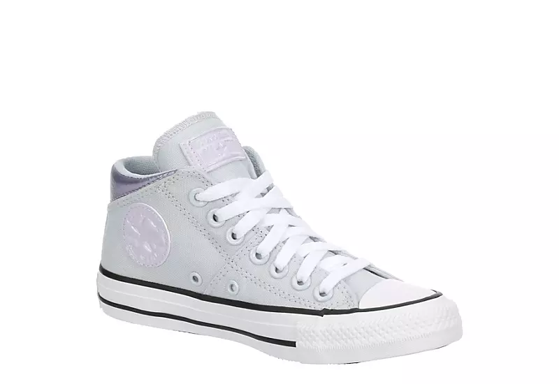 Converse Womens Chuck Taylor All Star Madison High Top Sneaker - Pale Grey 1 Converse Womens Chuck Taylor All Star Madison High Top Sneaker - Pale Grey