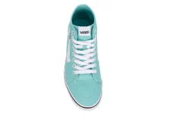 Vans Womens Filmore High Top Tapered Platform Sneaker - Aqua -Comfy Steps Sales Store US 01 401766 05