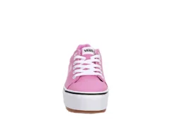 Vans Womens Seldan Platform Sneaker - Pink 9 Vans Womens Seldan Platform Sneaker - Pink -Comfy Steps Sales Store US 01 401768 02