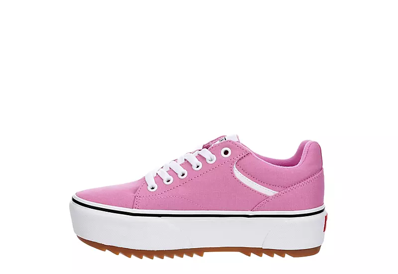 Vans Womens Seldan Platform Sneaker - Pink 4 Vans Womens Seldan Platform Sneaker - Pink - Image 4