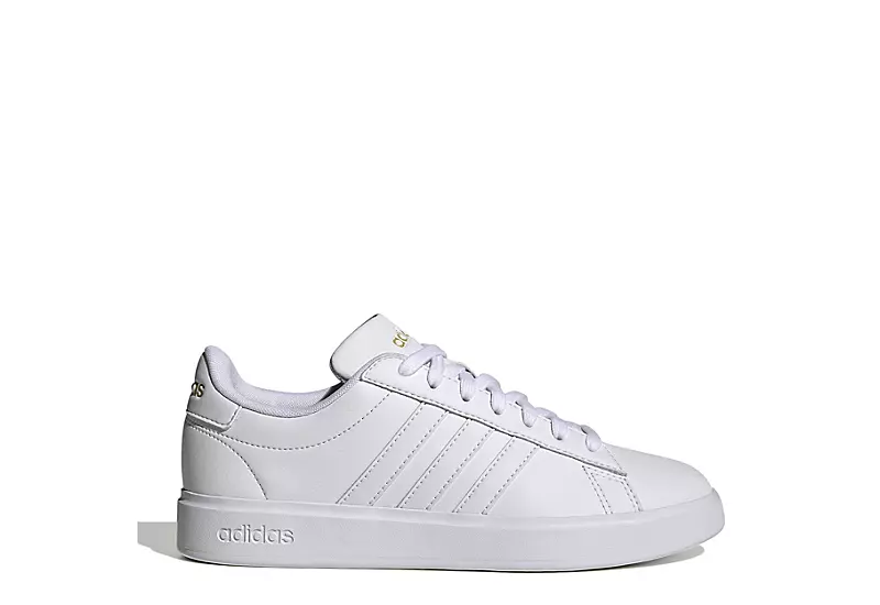 Adidas Womens Grand Court 2.0 Sneaker - White 2 Adidas Womens Grand Court 2.0 Sneaker - White - Image 2