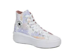 Converse Womens Chuck Taylor All Star Move High Top Sneaker - White