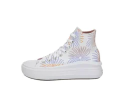 Converse Womens Chuck Taylor All Star Move High Top Sneaker - White 10 Converse Womens Chuck Taylor All Star Move High Top Sneaker - White -Comfy Steps Sales Store US 01 401774 03
