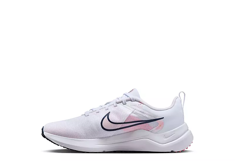 Nike Womens Downshifter 12 Running Shoe - White 3 Nike Womens Downshifter 12 Running Shoe - White - Image 3