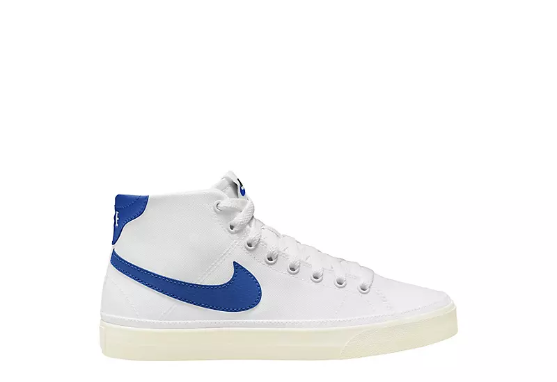 Nike Womens Court Legacy Mid Sneaker - White 1 Nike Womens Court Legacy Mid Sneaker - White