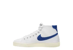 Nike Womens Court Legacy Mid Sneaker - White 9 Nike Womens Court Legacy Mid Sneaker - White -Comfy Steps Sales Store US 01 401817 02