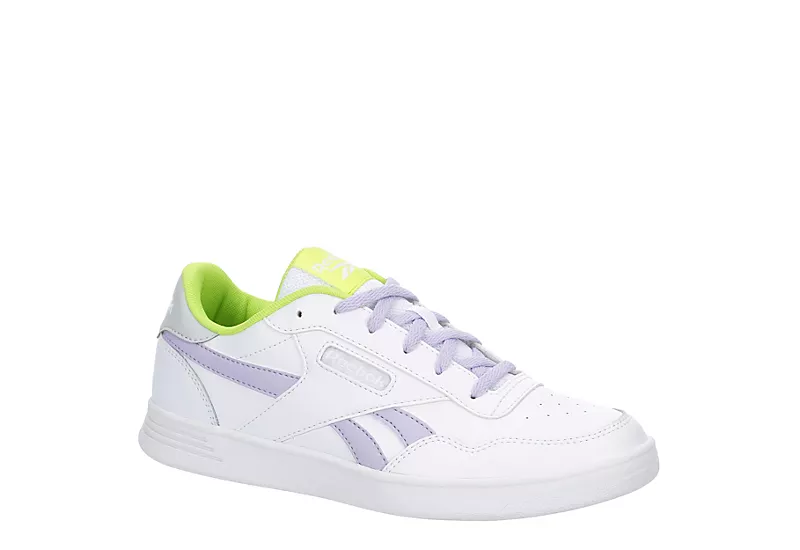 Reebok Womens Court Advance Sneaker - White 1 Reebok Womens Court Advance Sneaker - White