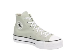 Converse Womens Chuck Taylor All Star High Top Platform Sneaker - Pale Green