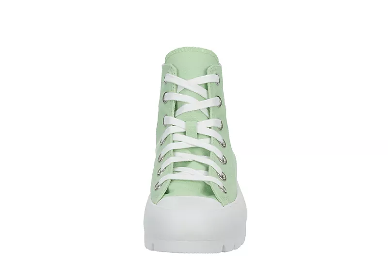 Converse Womens Chuck Taylor All Star Lugged High Top Sneaker - Green 3 Converse Womens Chuck Taylor All Star Lugged High Top Sneaker - Green - Image 3