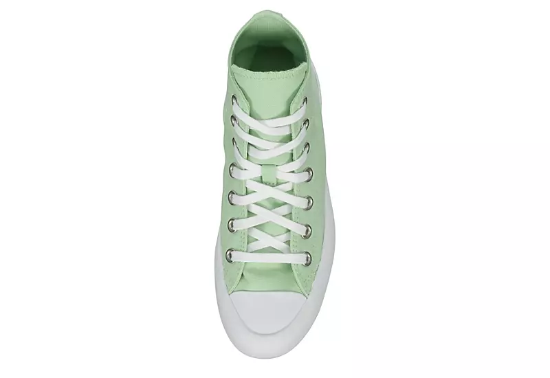 Converse Womens Chuck Taylor All Star Lugged High Top Sneaker - Green 6 Converse Womens Chuck Taylor All Star Lugged High Top Sneaker - Green - Image 6