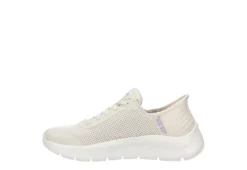 Skechers Womens Go Walk Flex Bungee Slip-ins Running Shoe - Off White 10 Skechers Womens Go Walk Flex Bungee Slip-ins Running Shoe - Off White -Comfy Steps Sales Store US 01 401931 03