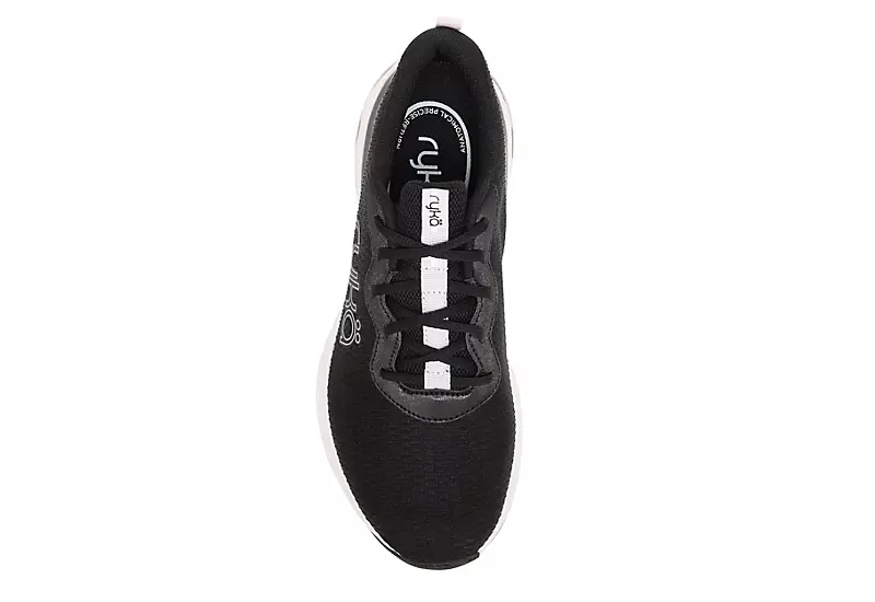 Ryka Womens Accelerate Walking Shoe - Black 6 Ryka Womens Accelerate Walking Shoe - Black - Image 6