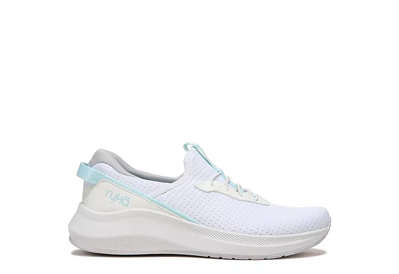 Ryka Womens Ferocity Slip On Sneaker - White 2 Ryka Womens Ferocity Slip On Sneaker - White - Image 2