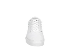 Vans Womens Ward Sneaker - White 9 Vans Womens Ward Sneaker - White -Comfy Steps Sales Store US 01 430117 02