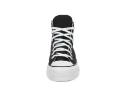Converse Womens Chuck Taylor All Star High Top Platform Sneaker - Black 9 Converse Womens Chuck Taylor All Star High Top Platform Sneaker - Black -Comfy Steps Sales Store US 01 431054 02