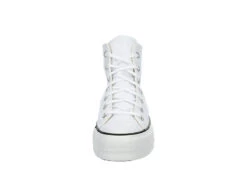 Converse Womens Chuck Taylor All Star High Top Platform Sneaker - White 9 Converse Womens Chuck Taylor All Star High Top Platform Sneaker - White -Comfy Steps Sales Store US 01 431055 02
