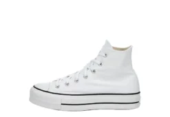 Converse Womens Chuck Taylor All Star High Top Platform Sneaker - White 10 Converse Womens Chuck Taylor All Star High Top Platform Sneaker - White -Comfy Steps Sales Store US 01 431055 03